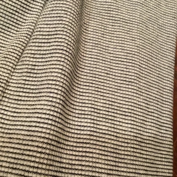 Zara Striped Pencil Skirt With Slit - Picture 5 of 5
